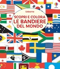 Cover: Scopri e colora le bandiere del mondo - Usborne