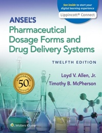 Abbildung von: Ansel's Pharmaceutical Dosage Forms and Drug Delivery Systems - WOLTERS KLUWER HEALTH
