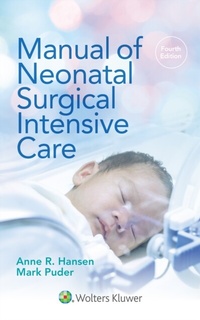 Abbildung von: Manual of Neonatal Surgical Intensive Care - WOLTERS KLUWER HEALTH