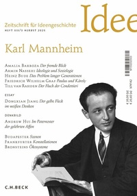 Abbildung von: Zeitschrift für Ideengeschichte Heft XIX/3 Herbst 2025 - C.H.BECK