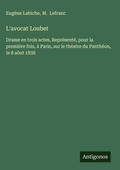 Cover: L'avocat Loubet - Antigonos Verlag
