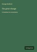Cover: The great change - Antigonos Verlag