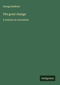 Enlarge image Cover: The great change - Antigonos Verlag