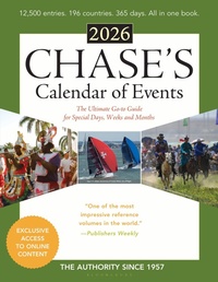Abbildung von: Chase's Calendar of Events 2026 - Bloomsbury Academic