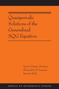 Cover: Quasiperiodic Solutions of the Generalized SQG Equation - Princeton University Press