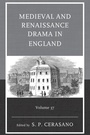 Cover: Medieval and Renaissance Drama in England - Fairleigh Dickinson University Press,U.S.
