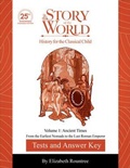 Cover: Test and Answer Key to The Story of the World, Volume 1: Ancient Times, 25th Anniversary Expanded Edition - Figures in Motion
