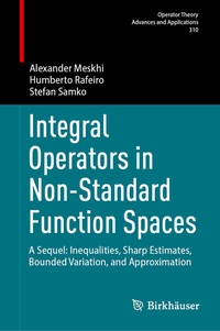 Abbildung von: Integral Operators in Non-Standard Function Spaces - Birkhäuser