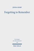 Bild: Forgetting to Remember - Mohr Siebeck
