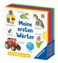 Cover: Meine ersten W&ouml;rter: 6 Mini-B&uuml;cher im Set - Ravensburger