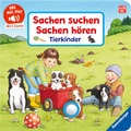 Cover: H&ouml;r mal hin - Sachen suchen, Sachen h&ouml;ren: Tierkinder - Ravensburger