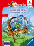 Cover: Leserabe 1. Lesestufe Kurz und leicht - Befreit die Dinos! - Ravensburger