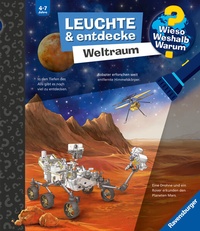 Bild vergrößern Bild: Wieso? Weshalb? Warum? Leuchte und entdecke - Weltraum - Ravensburger