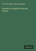 Cover: Thesaurus of English Words and Phrases - Antigonos Verlag