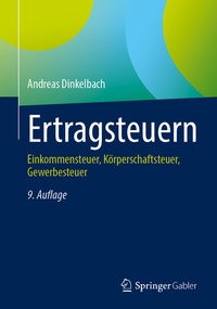 Abbildung von: Ertragsteuern - Springer Gabler