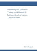 Cover: Bestimmung und Analyse der Verluste von Galliumnitrid-Leistungshalbleitern in einem Antriebsumrichter - epubli