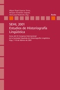 Cover: SEHL 2001. Estudios de Historiograf&iacute;a Ling&uuml;&iacute;stica - Buske, H