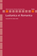 Cover: Lusitanica et Romanica - Buske, H
