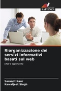 Cover: Riorganizzazione dei servizi informativi basati sul web - Edizioni Sapienza