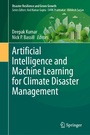 Cover: Artificial Intelligence and Machine Learning for Climate Disaster Management - Springer