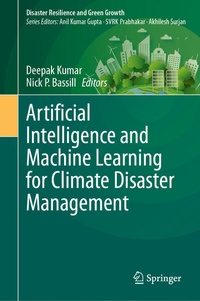 Enlarge image Cover: Artificial Intelligence and Machine Learning for Climate Disaster Management - Springer
