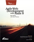 Cover: Agile Web Development with Rails 8 - The Pragmatic Programmers