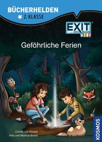 Abbildung von: EXIT® - Das Buch Kids, Bücherhelden 2. Klasse, Gefährliche Ferien - Kosmos