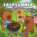 Cover: Cozy Malb&uuml;cher / Easy Summer Malbuch f&uuml;r Kinder Malbuch f&uuml;r Erwachsene Cozy Comfy Cute - epubli