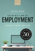 Cover: Selwyn's Law of Employment - Oxford University Press