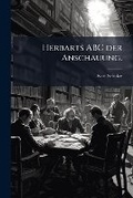 Cover: Herbarts ABC der Anschauung. - Hutson Street Press