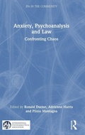 Cover: Anxiety, Psychoanalysis and Law - Routledge