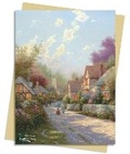 Cover: Thomas Kinkade: Cobblestone Village Greeting Card Pack - Flame Tree Publishing