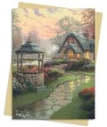 Cover: Thomas Kinkade: Make a Wish Cottage Greeting Card Pack - Flame Tree Publishing