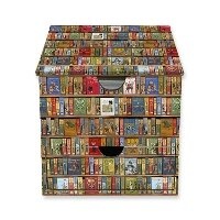 Abbildung von: Bodleian Libraries: High Jinks Bookshelves Flame Tree Memo Block in Box with Drawer - Flame Tree Publishing
