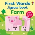 Cover: First Words Jigsaw Book: Farm - Usborne Publishing Ltd