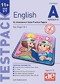 Cover: 11+ English Year 5-7 Testpack A Papers 9-12 - Accelerated Education Publications Ltd
