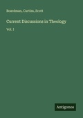 Cover: Current Discussions in Theology - Antigonos Verlag