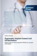 Cover: Zygomatic implant based oral rehabilitation - Scholars' Press