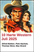 Cover: 10 Harte Western Juli 2025 - Alfredbooks