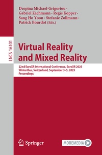 Enlarge image Cover: Virtual Reality and Mixed Reality - Springer