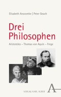 Cover: Drei Philosophen - Karl Alber Verlag