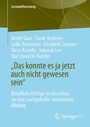 Cover: "Das konnte es ja jetzt auch nicht gewesen sein" - Springer VS