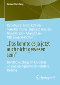 Cover: "Das konnte es ja jetzt auch nicht gewesen sein" - Springer VS