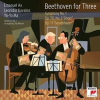 Abbildung von: Beethoven for Three: Symphony No. 1 / Op. 70, No. 1 "Ghost" / Op. 11 "Gassenhauer" - Sony Music Entertainment
