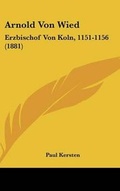 Cover: Arnold Von Wied - Kessinger Publishing