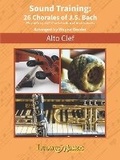 Cover: Sound Training -- 26 Chorales of J.S. Bach, Alto Clef - Alfred Music
