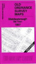 Cover: Middlesbrough Old Town 1857 - Alan Godfrey Maps
