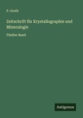 Cover: Zeitschrift f&uuml;r Krystallographie und Mineralogie - Antigonos Verlag