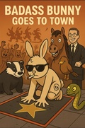 Cover: Badass Bunny Goes to Town - Michael J. Jones