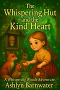 Cover: The Whispering Hut and the Kind Heart (Whispering Woods Adventures, #1) - Ashlyn Barnwater Books